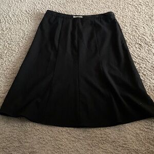 East 5th Black A-Line Skirt